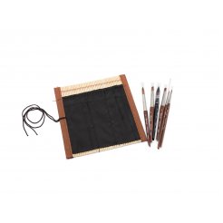 Raphaël travel watercolour brush with bamboo mat,