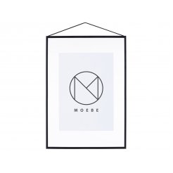 Moebe Frame A2, 440 x 620 mm, aluminium, black