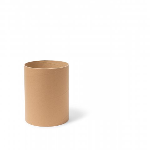 Modulor Papierkorb Höhe 30 cm, ø 23 cm, Volumen 12 L, Papier, braun
