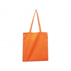 Westford Mill Baumwolltasche, ''Jutebeutel'', ca. 380 x 420 mm, lange Henkel, orange