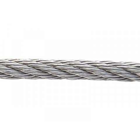Cable de alambres de acero inoxidable ø 2,0 mm, 7 x 7 (máx. 40 kg)