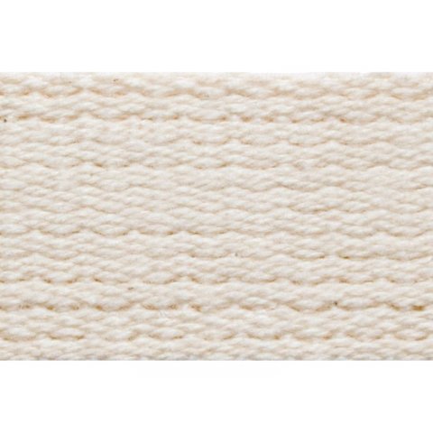 Cinta reforzada de algodón para correas s = 1,6 mm, b = 20,0 mm, beige