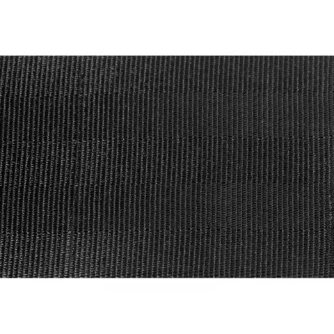Cinta fina de poliéster p.correas (cinturón coche) s = 1,2 mm, b = 48 mm, negro