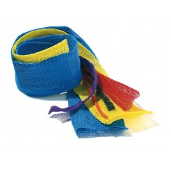 Tubo malla de polietileno, de color