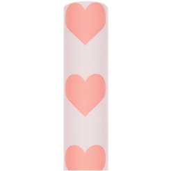 Geschenkpapier Rolle Paper Poetry Muster, 70 x 200 cm, 80 g/m², Herzen