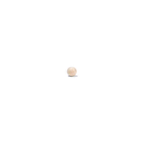 Sfera in faggio, non perforata, grezza ø 10.0 mm, 100 units