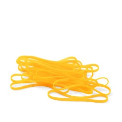 TPE Gummibänder, ca. 90 x 4 mm, neonorange, ca. 500 Stück