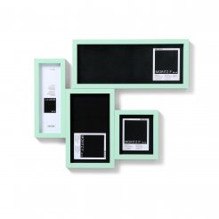 Moritz P wood frame for objects, 8 x 24 cm, pastel green