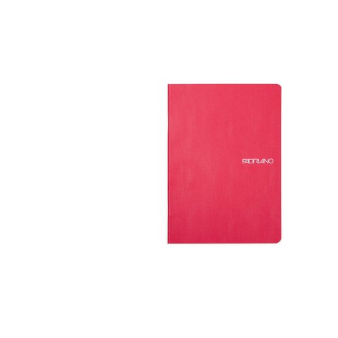 Fabriano Cuaderno EcoQua Colore 148 x 210 mm, DIN A5, 40 hojas/80 páginas, rojo