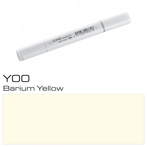 Copic Sketch pen, barium yellow, Y-00
