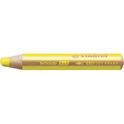 Stabilo woody 3 in 1, Stift, gelb (205)