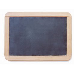 Chalkboard with wooden frame