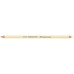 Faber-Castell Perfection Radierstift, halbe Mine rot, halbe Mine weiß (7057)