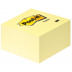 3M Post-it Haftnotiz-Würfel, 76 x 76 mm, 450 Blatt, gelb, 636-B