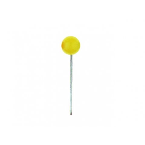 Spilli cartografici a testa tonda, colorati ø 8.0 mm, 20 units, yellow