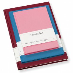 Semikolon notebook, linen cover