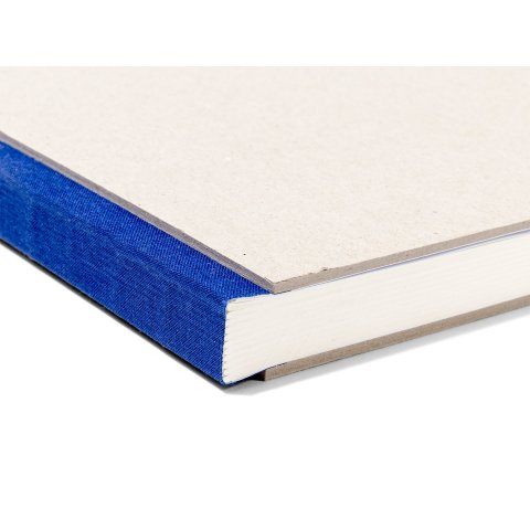 Libro de esbozos y proyectos 100 g/m², 150 x 120 broad, 72 sh./144 p., blue