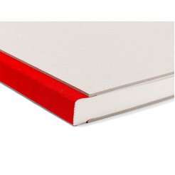 Projekt-Skizzenbuch, 100 g/m², 150 x 120, quer, 72 Bl./144 S., rot