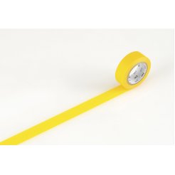 Mt 1P Basic Washi Klebeband uni, b= 15 mm, l= 7 m yellow (MT01P184RZ)