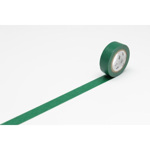 Mt 1P Basic Washi Klebeband uni b= 15 mm, l= 7 m peacock (MT01P204RZ)