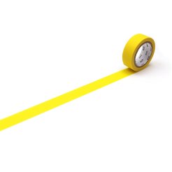 Mt 1P Basic Washi Klebeband uni, b= 15 mm, l= 7 m matte yellow (MT01P512Z)