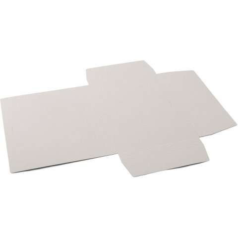 Zeichenmappe Graukarton ohne Bänder, für DIN A4, s = ca. 1,0 mm