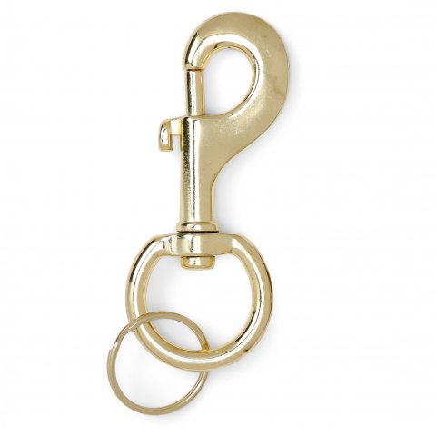Sminx Smart Strings Wirbelkarabiner Karabinerhaken, 100 mm, 2-teilig, gold