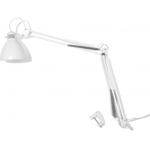 Arbeitsplatzleuchte Luxo L-1 LED 8 W, 930 K, 711 lm, dimmbar, weiß