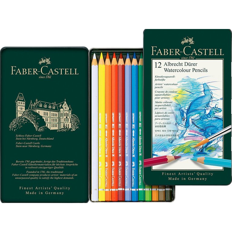 Faber-Castell watercolor pencils Albr. Dürer, set of 12