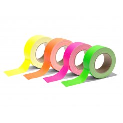 Gewebeband ''Gaffa'', matt, neonfarben