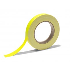 Gewebeband ''Gaffa'', matt, neonfarben, 19 mm x 25 m, neongelb