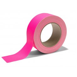 Gewebeband ''Gaffa'', matt, neonfarben, 50 mm x 25 m, neonpink
