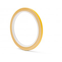 Farbiges Klebeband opak, matt, b = 5 mm, 10 m, gelb (021), RAL 1023