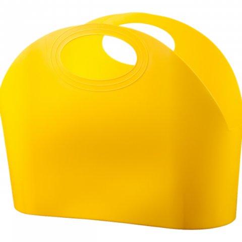 Borsa della spesa con maniglia per il trasporto 465 mm x 210 mm x 375 mm, 15l, PP, giallo