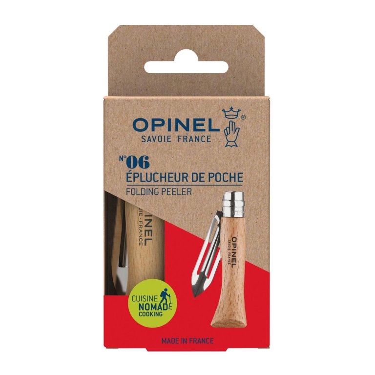 Opinel Navaja de Bolsillo Acero Inoxidable No. 06