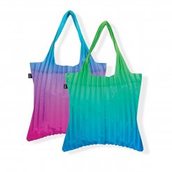 Loqi Pleated Rainbow shopping bag