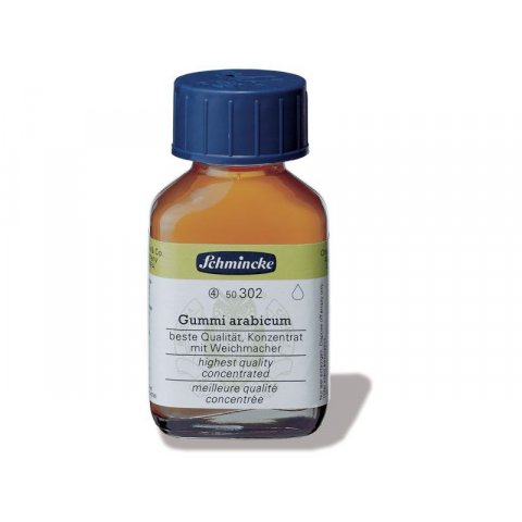 Schmincke Gummi arabicum Glasflasche 60 ml