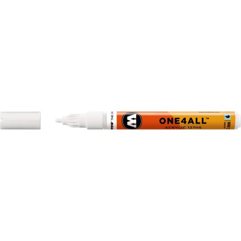 Molotow Lackmarker One4all 127HS Strichstärke 2 mm, signalweiß (160)