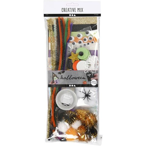 Craft kit incl. various craft materials, 'Halloween'