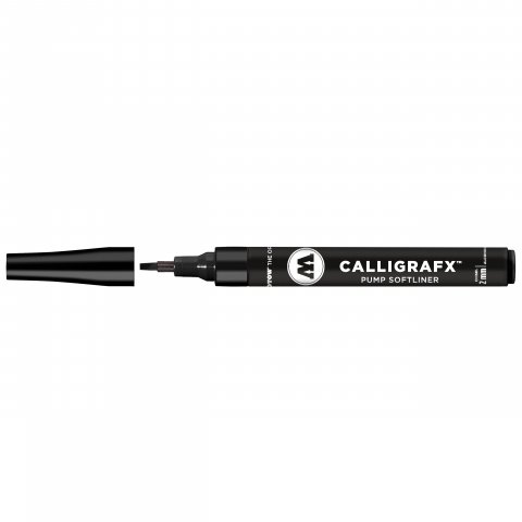 Molotow Masterpiece COVERSALL Marker, signal black Strichstärke 2 mm (Chisel), CALLIGRAFX