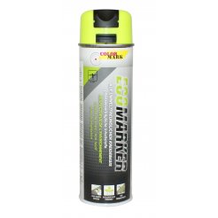 Colormark Ecomarker Kreidespray, Dose 500 ml, neongelb (fluo yellow)