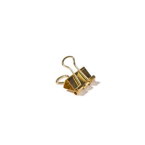Foldback-Clips gold b=15 mm