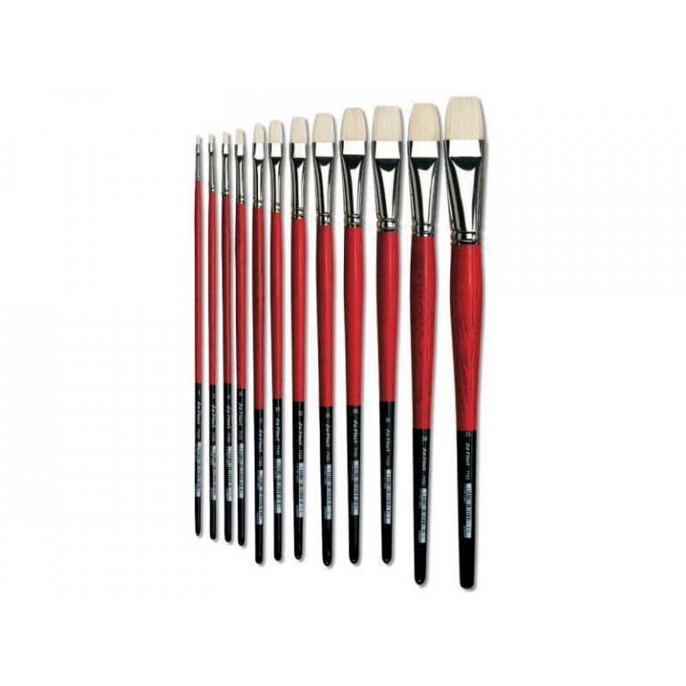 Da Vinci Meastro2 oil/acrylic paintbrush, flat