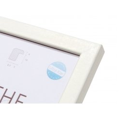 Käthe interchangeable picture frame, wood, 13 x 18 cm, basswood white