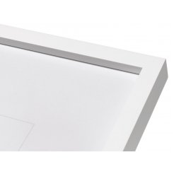 Marco de madera con clips Moritz S, 29,7 x 42 cm, blanco