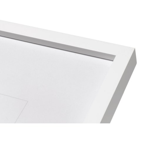 Marco de madera con clips Moritz S 29,7 x 42 cm, blanco