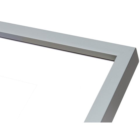 Interchangeable picture frame, wood, Moritz S 20 x 20 cm, light grey (RAL 7045)