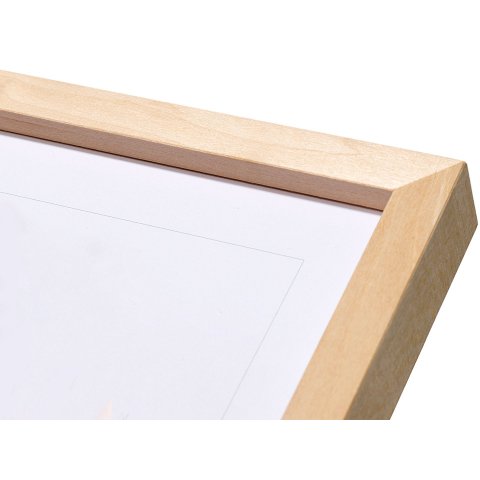 Wechselrahmen Holz Moritz S 30 x 40 cm, Linde natur unbehandelt