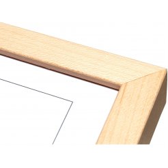 Cornice in legno Nena S, 18 x 24 cm, impiallacciato acero