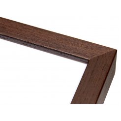 Interchangeable picture frame, wood, Nena S, 20 x 20 cm, wenge wood veneer
